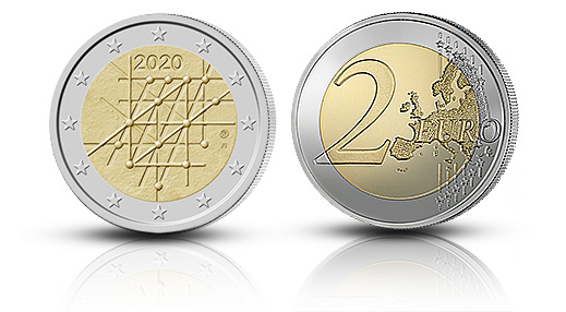 University of Turku 100 years 2 euro