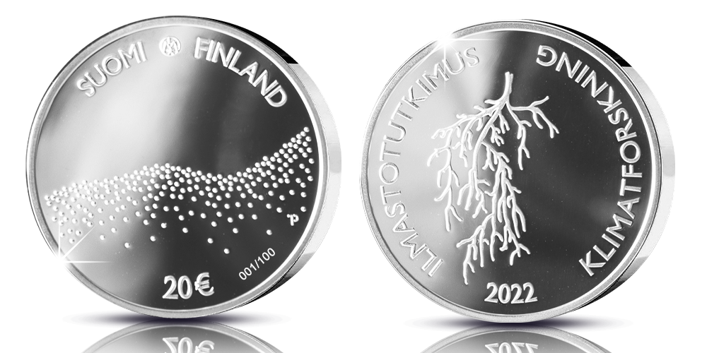 Only 100 numbered silver coins