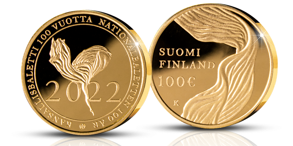 Ett guldmynt för nationalbalett Ett guldmynt för nationalbalett