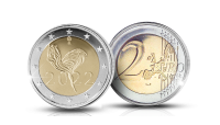 2 euro coin to commemorate the Finnish National Ballet