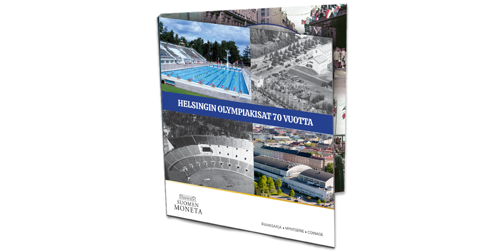 Helsingin Olympiakisat 70 vuotta -rahasarja 2022