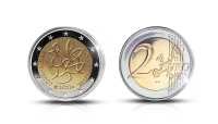 Finnish special two euro coin 2021, proof