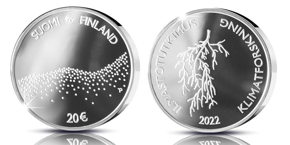 Jubileumsmynt i silver 2022