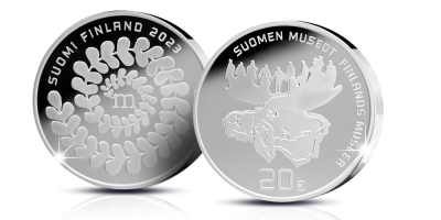 The museums of Finland – 100 years of the Finnish Museums Association commemorative coin 2023