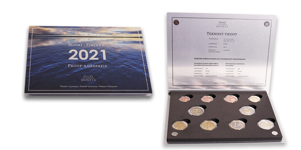 Finnish Proof coin set 2021