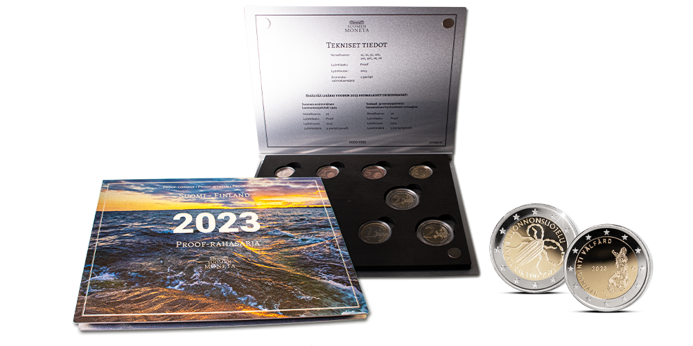 Finlands Myntserie i proofkvalitet 2023 Finlands Myntserie i proofkvalitet 2023