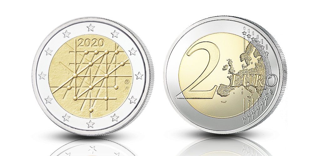 Finnish special euro coin 2020